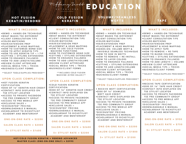 VOLUME + SEAMLESS WEFTS MASTER CLASS • 09/11/2023