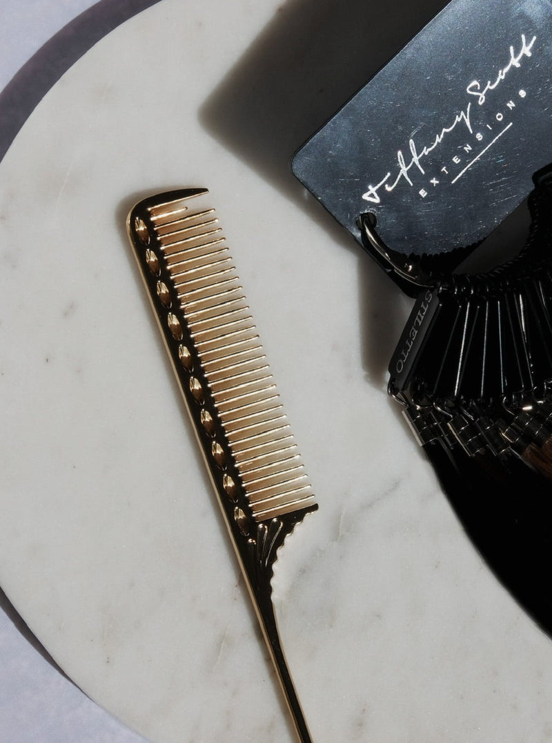 Gold Metal Comb